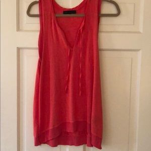 Red Sleeveless Top!